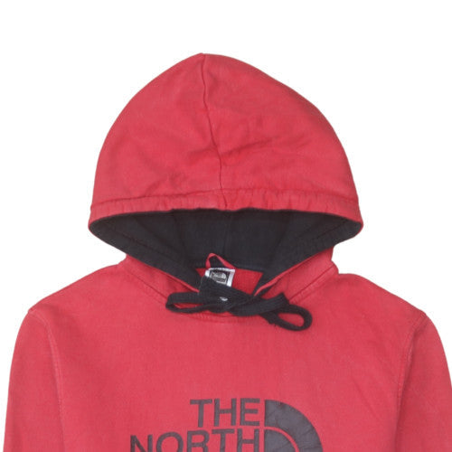 Mens UK Size S The North Face Red Pullover Hoodie