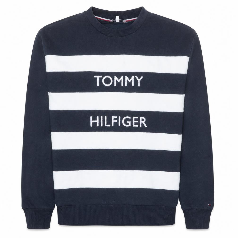 Mens UK Size S Tommy Hilfiger Blue Pullover Sweatshirt
