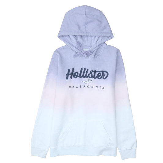 Womens UK Size L Hollister Blue Pullover Hoodie