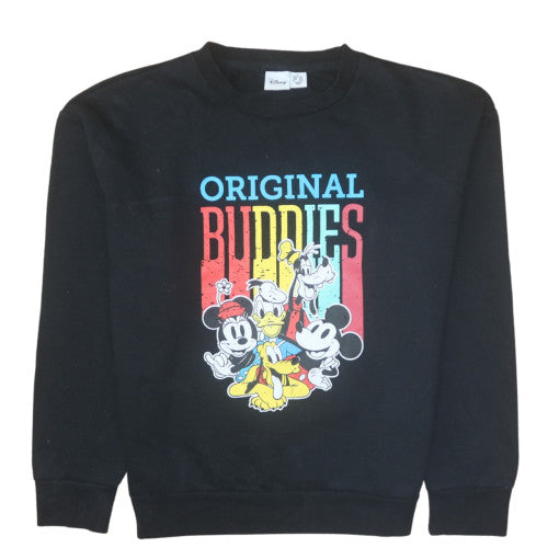 Womens UK Size M Disney Black Pullover Sweatshirt