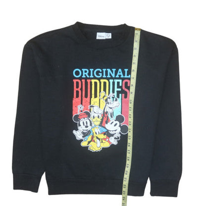 Womens UK Size M Disney Black Pullover Sweatshirt