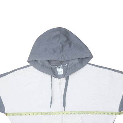 Womens UK Size M Adidas Grey Full Zip Hoodie