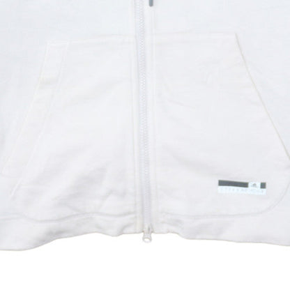 Womens UK Size M Adidas Grey Full Zip Hoodie