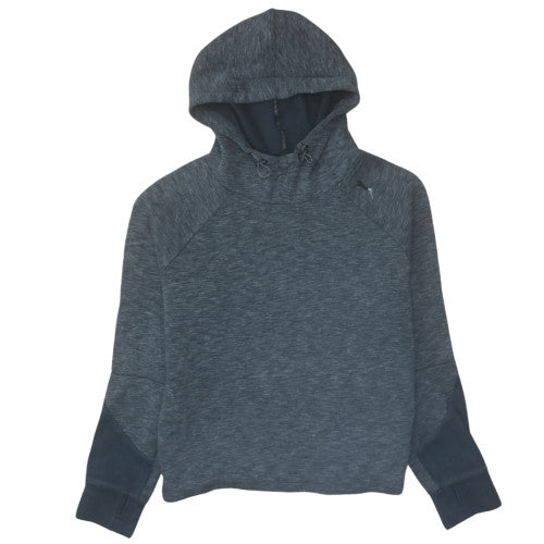 Womens UK Size 14 Puma Grey Pullover Hoodie