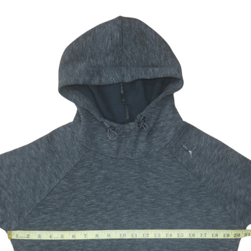 Womens UK Size 14 Puma Grey Pullover Hoodie