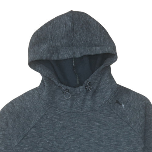 Womens UK Size 14 Puma Grey Pullover Hoodie