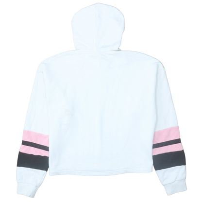 Womens UK Size XL Fila White Pullover Hoodie