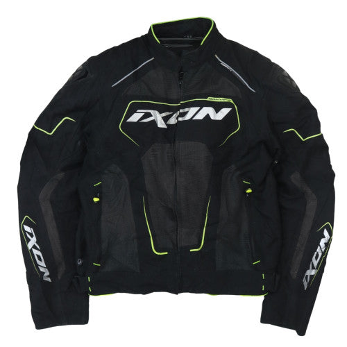 Ixon Men's Black Motorcycle Jacket Zephyr Air HP Size L