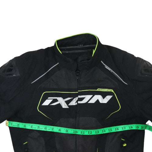 Ixon Men's Black Motorcycle Jacket Zephyr Air HP Size L