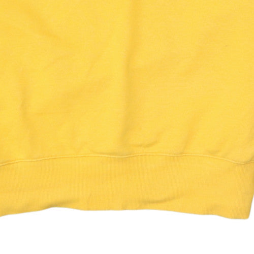 Womens UK Size S Champion Yellow Pullover Sweatshirt