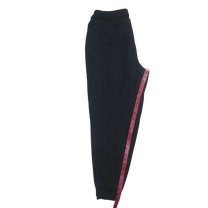 Fila Men’s Black Jogger Trousers L Regular Fit Fleece Casual