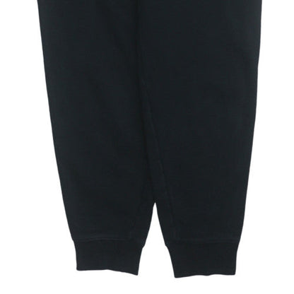 Fila Men’s Black Jogger Trousers L Regular Fit Fleece Casual