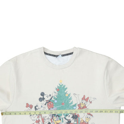 Womens UK Size L Disney at George Beige Pullover Sweatshirt