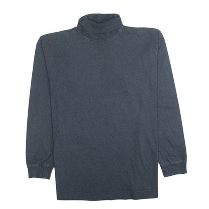 Gap Men Grey Roll Neck Pullover Sweatshirt Size M