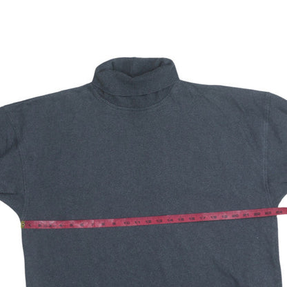 Gap Men Grey Roll Neck Pullover Sweatshirt Size M