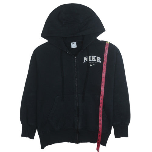 Mens UK Size M Nike Black Full Zip Hoodie