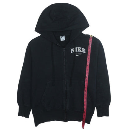 Mens UK Size M Nike Black Full Zip Hoodie