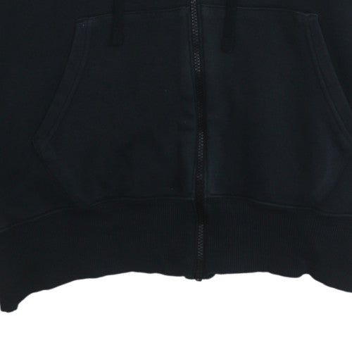 Mens UK Size M Nike Black Full Zip Hoodie
