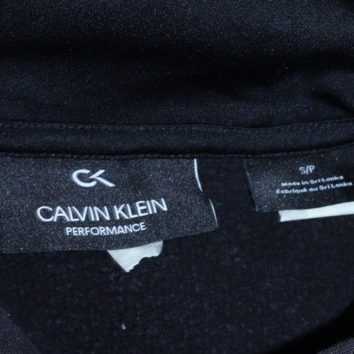 Mens UK Size S Calvin Klein Black Pullover Hoodie