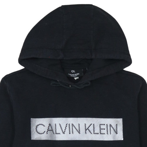 Mens UK Size S Calvin Klein Black Pullover Hoodie