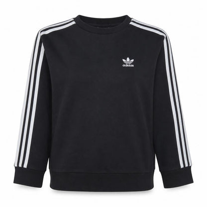 Womens UK Size 8 Adidas Black Pullover Sweatshirt