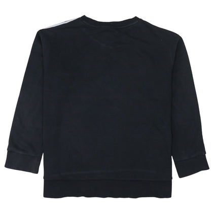 Womens UK Size 8 Adidas Black Pullover Sweatshirt