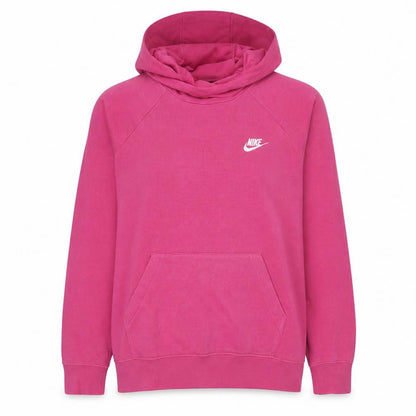 Womens UK Size L Nike Pink Pullover Hoodie