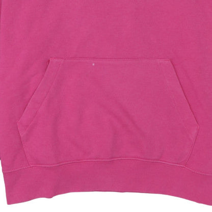 Womens UK Size L Nike Pink Pullover Hoodie