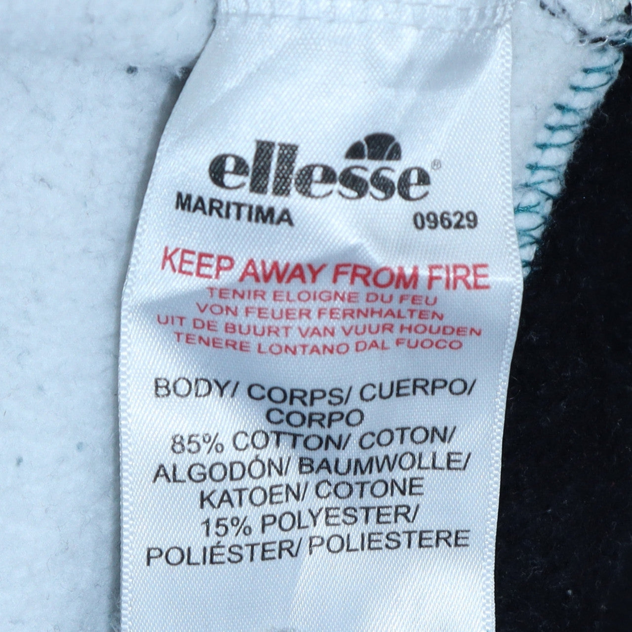 Womens UK Size 14 Ellesse Multicoloured Pullover Sweatshirt