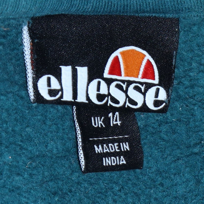 Womens UK Size 14 Ellesse Multicoloured Pullover Sweatshirt