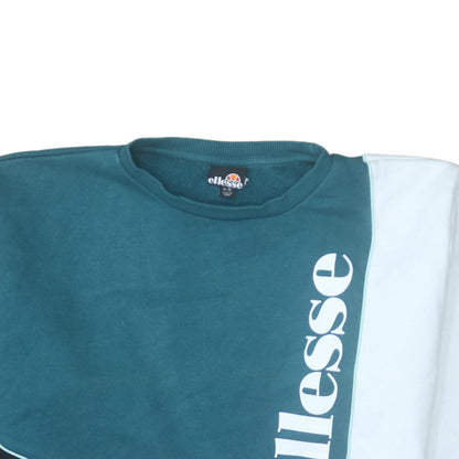 Womens UK Size 14 Ellesse Multicoloured Pullover Sweatshirt