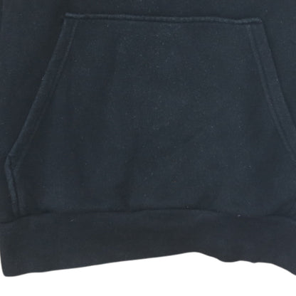adidas Boys Black Pullover Hoodie 13-14 Years Fleece Sports Sweatshirt