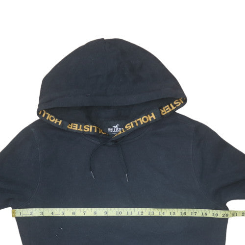 Mens UK Size XS Hollister Black Pullover Hoodie