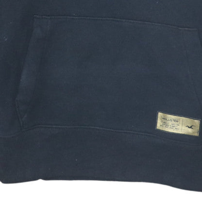 Mens UK Size XS Hollister Black Pullover Hoodie