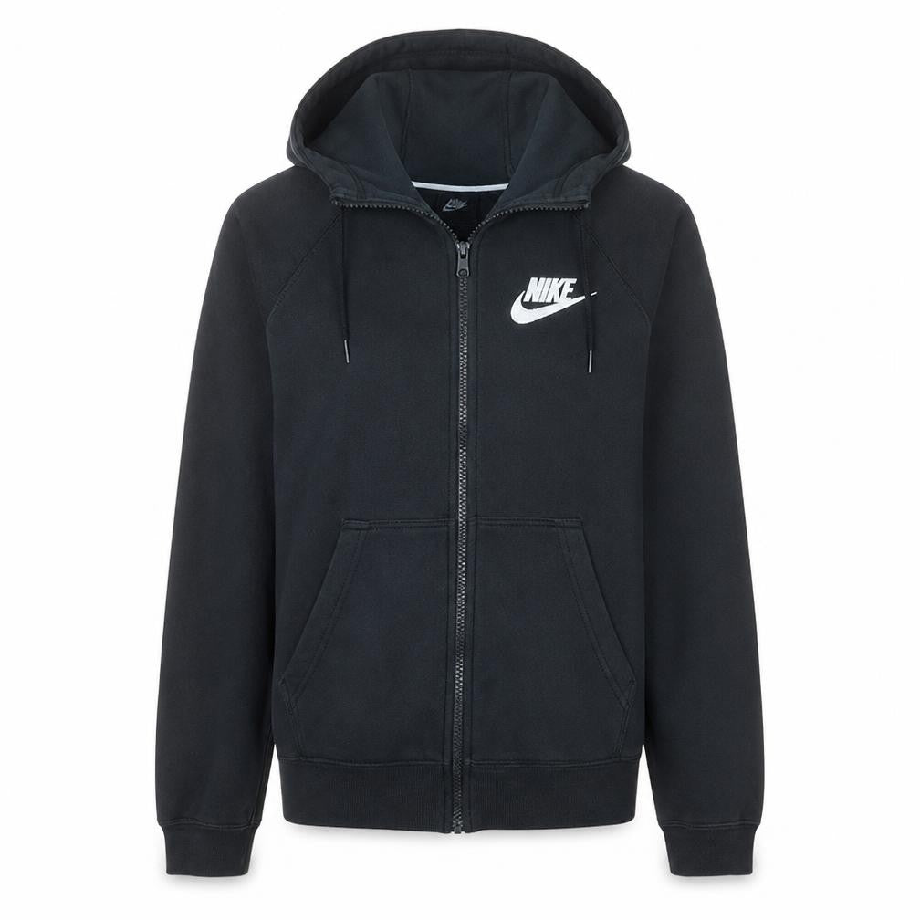 Mens UK Size XS Nike Black Full Zip Hoodie