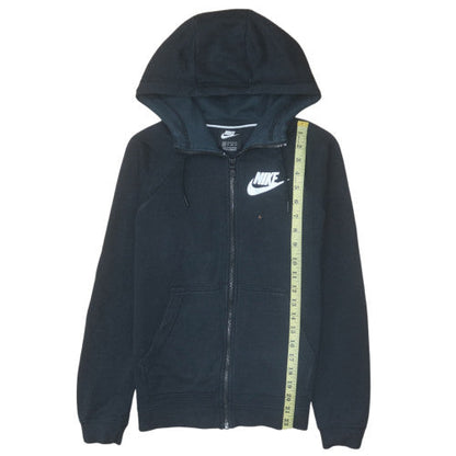 Mens UK Size XS Nike Black Full Zip Hoodie