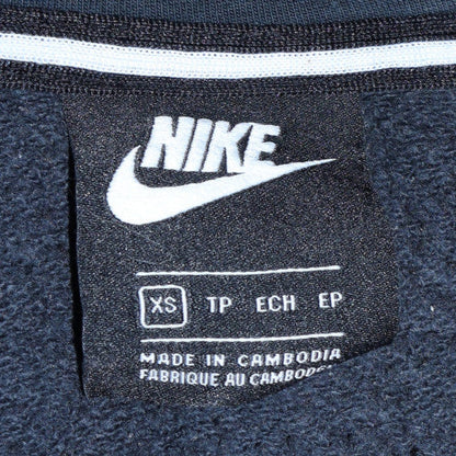 Mens UK Size XS Nike Black Full Zip Hoodie
