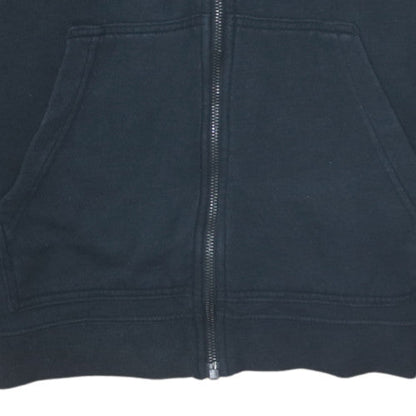 Mens UK Size XS Nike Black Full Zip Hoodie