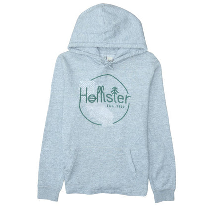 Mens UK Size S Hollister Grey Pullover Hoodie