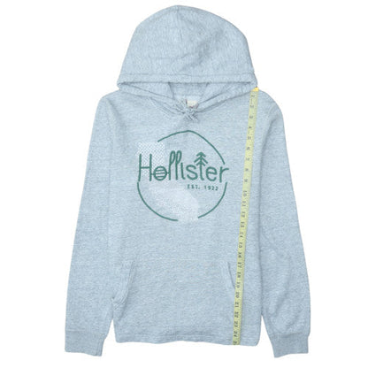 Mens UK Size S Hollister Grey Pullover Hoodie