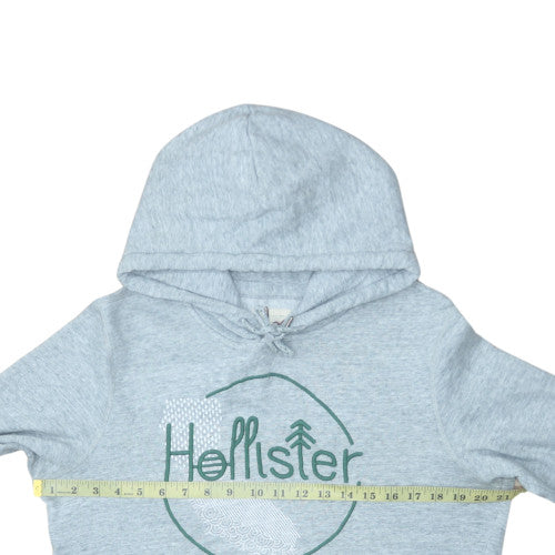 Mens UK Size S Hollister Grey Pullover Hoodie