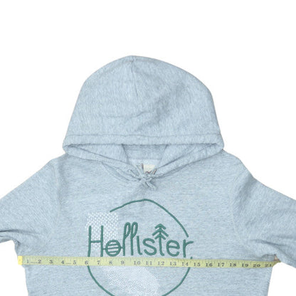 Mens UK Size S Hollister Grey Pullover Hoodie
