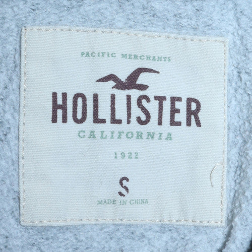 Mens UK Size S Hollister Grey Pullover Hoodie