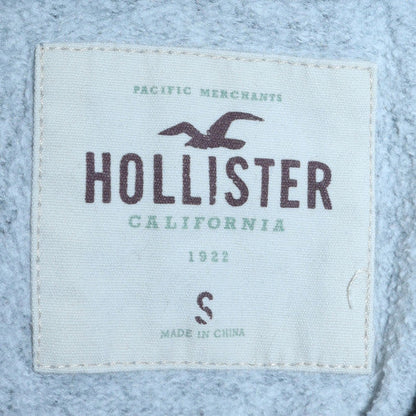 Mens UK Size S Hollister Grey Pullover Hoodie