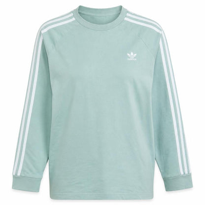 Womens UK Size L Adidas Green Pullover Sweatshirt