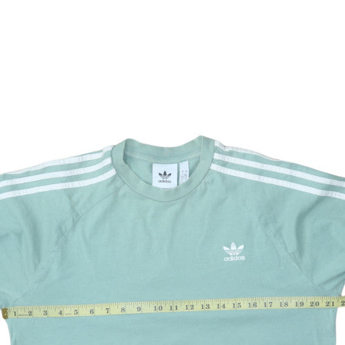 Womens UK Size L Adidas Green Pullover Sweatshirt