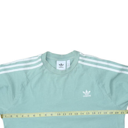 Womens UK Size L Adidas Green Pullover Sweatshirt