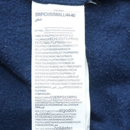 Mens UK Size S Under Armour Blue Pullover Hoodie