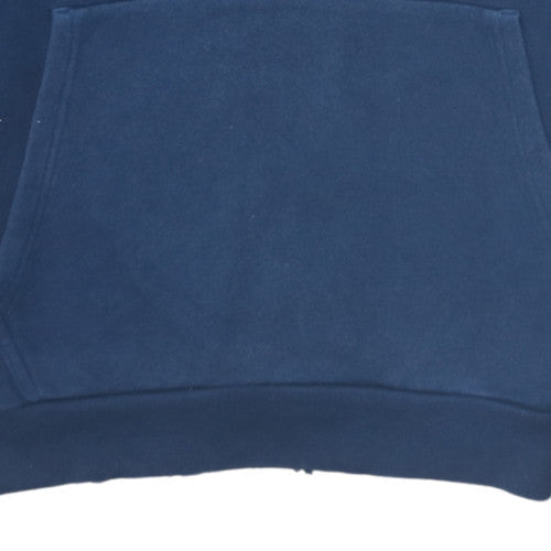 Mens UK Size S Under Armour Blue Pullover Hoodie