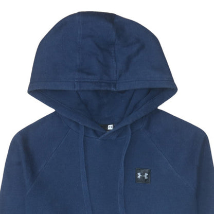 Mens UK Size S Under Armour Blue Pullover Hoodie